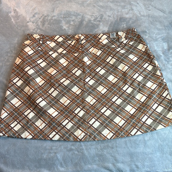 NWOT Lucy & Yak Blair Skirt Organic Twill Peggy Print Size UK 22 US 18 - Picture 6 of 12